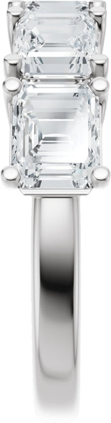 14K White Gold 2 7/8 CTW Lab-Grown Diamond Anniversary Band