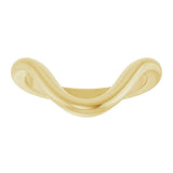 10K Yellow Gold Contour Band