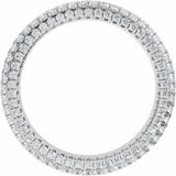 14K White Gold 1 3/8 Lab-Grown Diamond Eternity Band