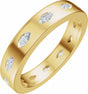 14K Yellow Gold 5/8 CTW Lab-Grown Diamond Eternity Band