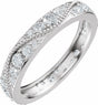 14K White Gold 9/10 CTW Lab-Grown Diamond Eternity Band