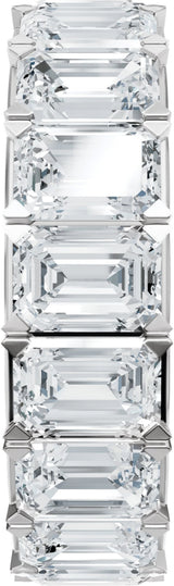 14K White Gold 6 3/4 CTW Lab-Grown Diamond Eternity Band Size 5.5