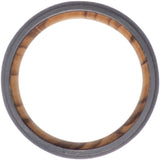 Zirconium 8 mm Guitar String Inlay & Olive Wood Sleeve Comfort-Fit Half Round Band Size 9