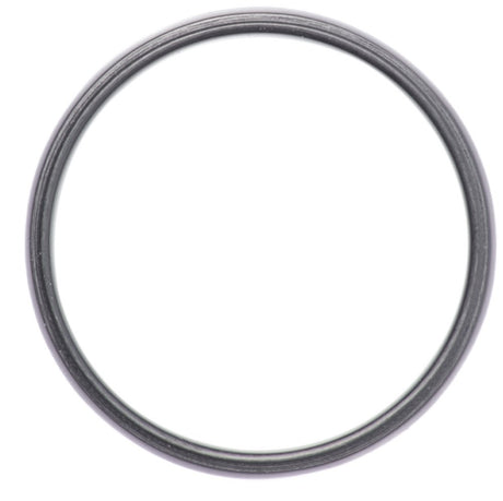 Zirconium 8 mm Milgrain Stepped-Edge Comfort Fit European-Style Band Size 8