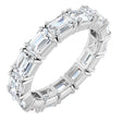 14K White Gold 5 1/2 CTW Lab-Grown Diamond Eternity Band Size 7