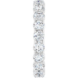 14K White 1 5/8 CTW Lab-Grown Diamond Eternity Band Size 5