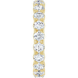 14K Yellow 1 5/8 CTW Lab-Grown Diamond Eternity Band Size 5