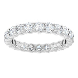 14K White 1 3/4 CTW Lab-Grown Diamond Eternity Band Size 6