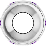 Sterling Silver Natural Amethyst Stackable Family Space Charm/Pendant