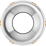 Sterling Silver Natural Citrine Stackable Family Space Charm/Pendant