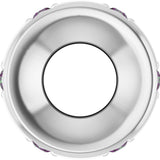 Sterling Silver Lab-Grown Alexandrite Stackable Family Space Charm/Pendant
