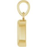 14K Yellow Gold 1/3 CT Lab-Grown Diamond Charm/Pendant
