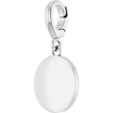 Sterling Silver Engravable Disc Charm/Pendant