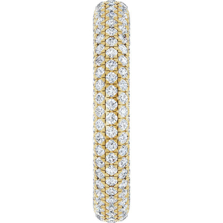 14K Yellow Gold 1 3/8 Lab-Grown Diamond Eternity Band