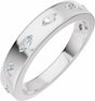 14K White Gold 1/3 CTW Lab-Grown Diamond Anniversary Band