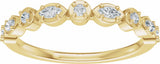 14K Yellow Gold 1/4 CTW Lab-Grown Diamond Anniversary Band