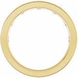 14K Yellow Gold 1/3 CTW Lab-Grown Diamond Anniversary Band
