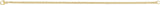 14K Yellow Gold 2.44 mm Diamond-Cut Cable 7" Chain