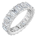 14K White Gold 6 3/4 CTW Lab-Grown Diamond Eternity Band Size 7