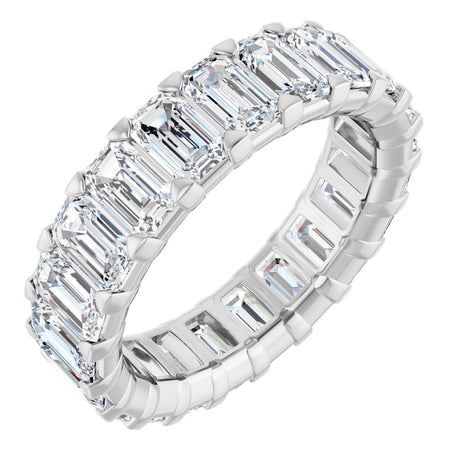 14K White Gold 6 3/4 CTW Lab-Grown Diamond Eternity Band Size 7