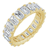 14K Yellow Gold 6 3/4 CTW Lab-Grown Diamond Eternity Band Size 7