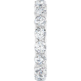 14K White Gold 2 9/10 CTW Lab-Grown Diamond Eternity Band Size 8