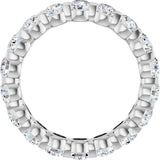 14K White Gold 2 3/4 CTW Lab-Grown Diamond Eternity Band Size 7