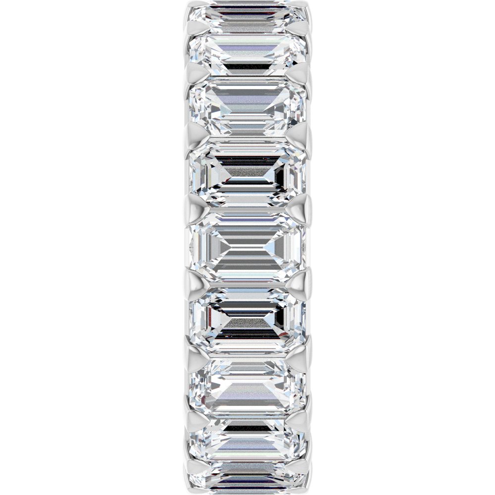 14K White Gold 6 1/2 CTW Lab-Grown Diamond Eternity Band Size 5