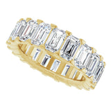 14K Yellow Gold 6 1/2 CTW Lab-Grown Diamond Eternity Band Size 5.5