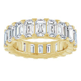 14K Yellow Gold 6 1/2 CTW Lab-Grown Diamond Eternity Band Size 5