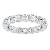 14K White Gold 2 3/4 CTW Lab-Grown Diamond Eternity Band Size 7