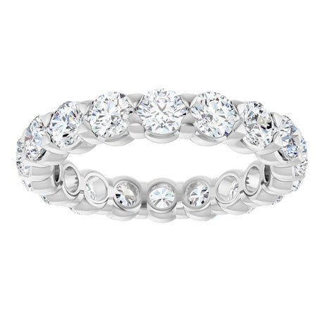 14K White Gold 2 3/4 CTW Lab-Grown Diamond Eternity Band Size 7
