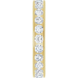 14K Yellow Gold 1 3/8 CTW Lab-Grown Diamond Eternity Band