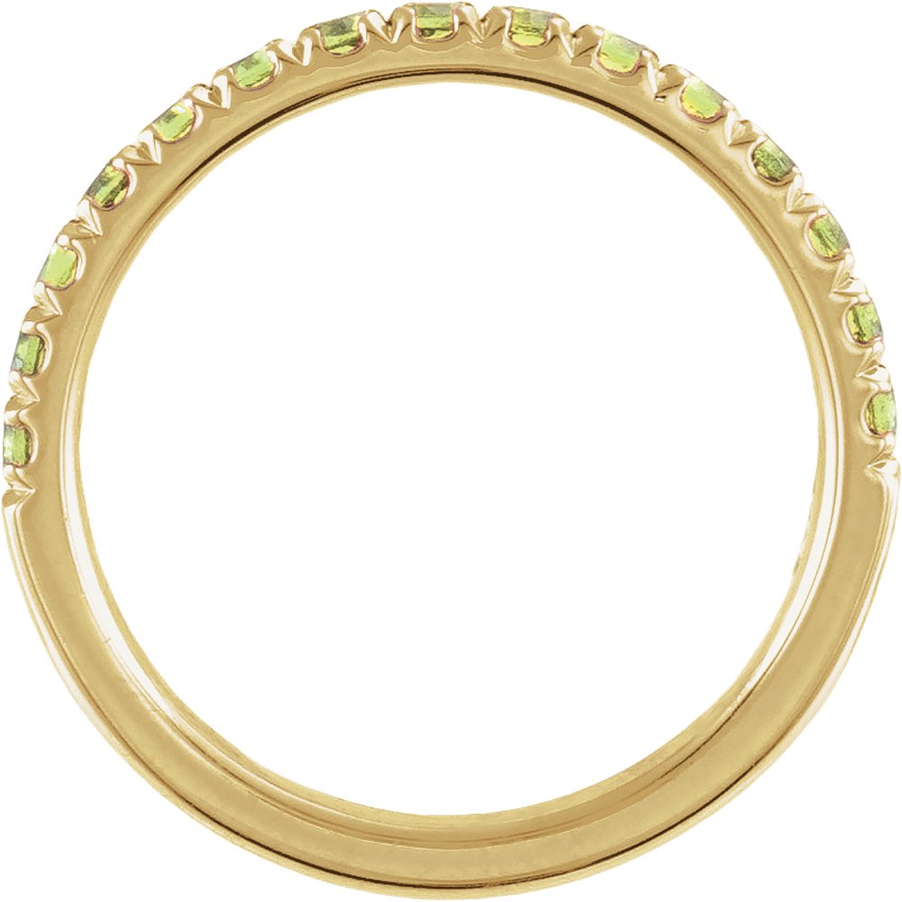 14K Yellow Gold 1/6 CTW Lab-Grown Diamond Stackable Ring