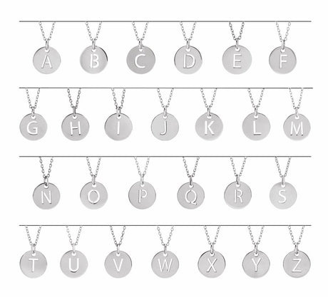 Sterling Silver Initial N Charm/Pendant