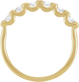 14K Yellow Gold 1/3 CTW Natural Diamond Anniversary Band