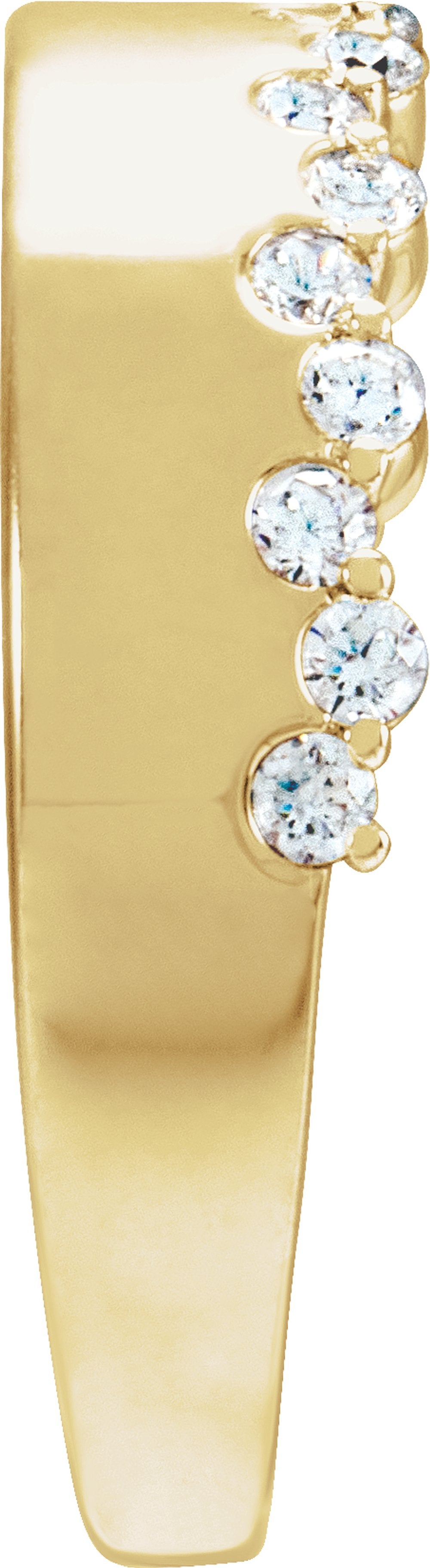 14K Yellow Gold 1/3 CTW Natural Diamond Ring