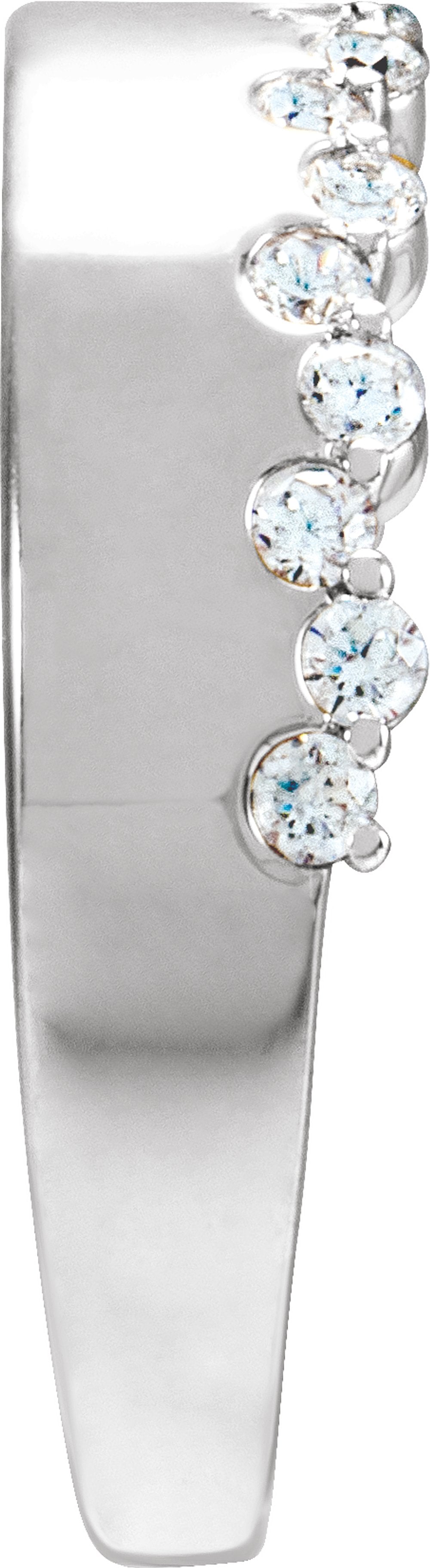 Sterling Silver 1/3 CTW Lab-Grown Diamond Ring