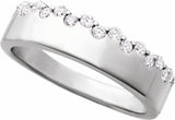 14K White Gold 1/3 CTW Natural Diamond Ring