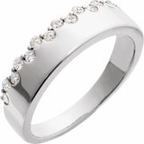 14K White Gold 1/3 CTW Natural Diamond Ring