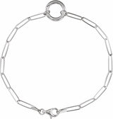 Sterling Silver Charm 7" Bracelet