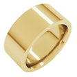14K Yellow Gold 9 mm Comfort Fit Heavyweight Flat Band