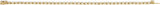 14K Yellow Gold 9 CTW Lab-Grown Diamond Low Profile Line 7" Bracelet