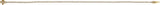 14K Yellow Gold 1 CTW Lab-Grown Diamond Low Profile Line 7" Bracelet