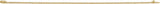 14K Yellow Gold 1 CTW Lab-Grown Diamond Low Profile Line 7" Bracelet