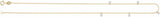 14K Yellow Gold 7/8 CTW Lab-Grown Drilled Diamond Five-Stone Station 16" Necklace