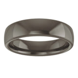 Titanium 5 mm Comfort-Fit Standard Weight European-Style Band Size 7