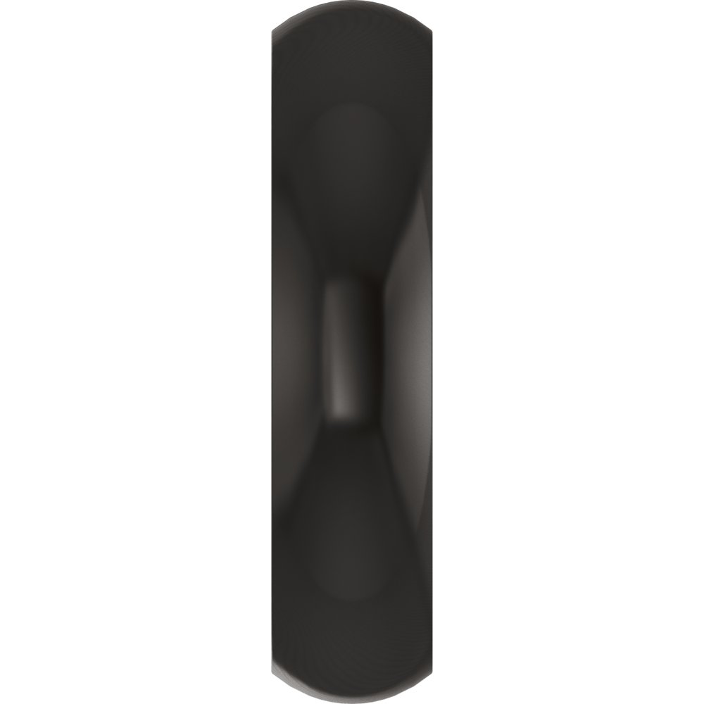 Zirconium 5 mm Comfort-Fit Half Round Band Size 9