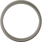 Titanium 5 mm Stepped-Edge Flat Band Size 11