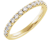 14K Yellow Gold 1/2 CTW Natural Diamond Stackable Ring